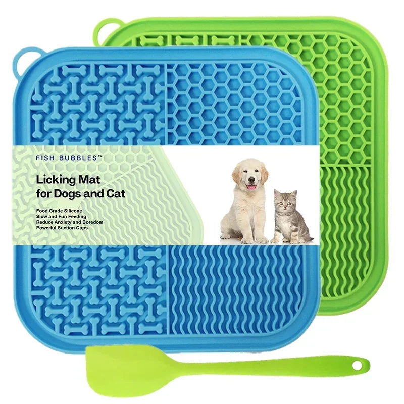 Tapis Léchant Anti-Stress pour Chien et Chat - Ventouses