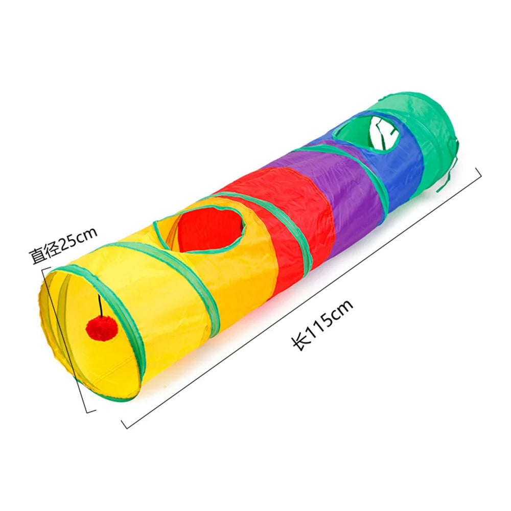 Tunnel de Jeu Pliable pour Chat