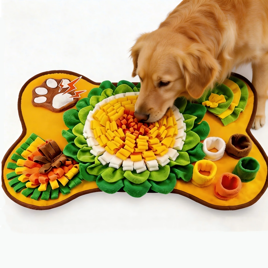 Tapis de Fouille pour Chien - Anti-Stress et Anti-Glouton