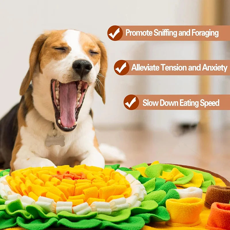Tapis de Fouille pour Chien - Anti-Stress et Anti-Glouton