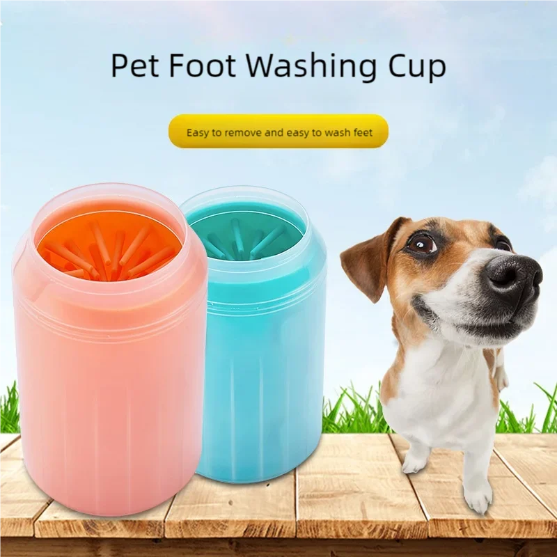 Nettoyeur de Pattes Portable pour Chien - Gobelet Silicone Souple