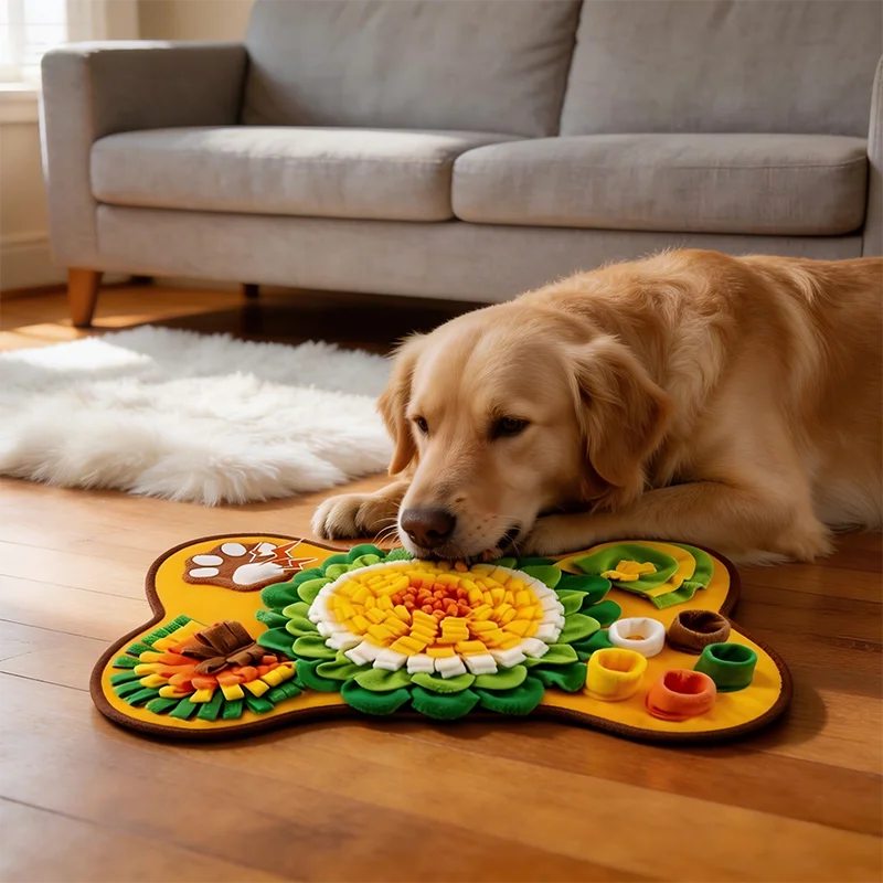 Tapis de Fouille pour Chien - Anti-Stress et Anti-Glouton