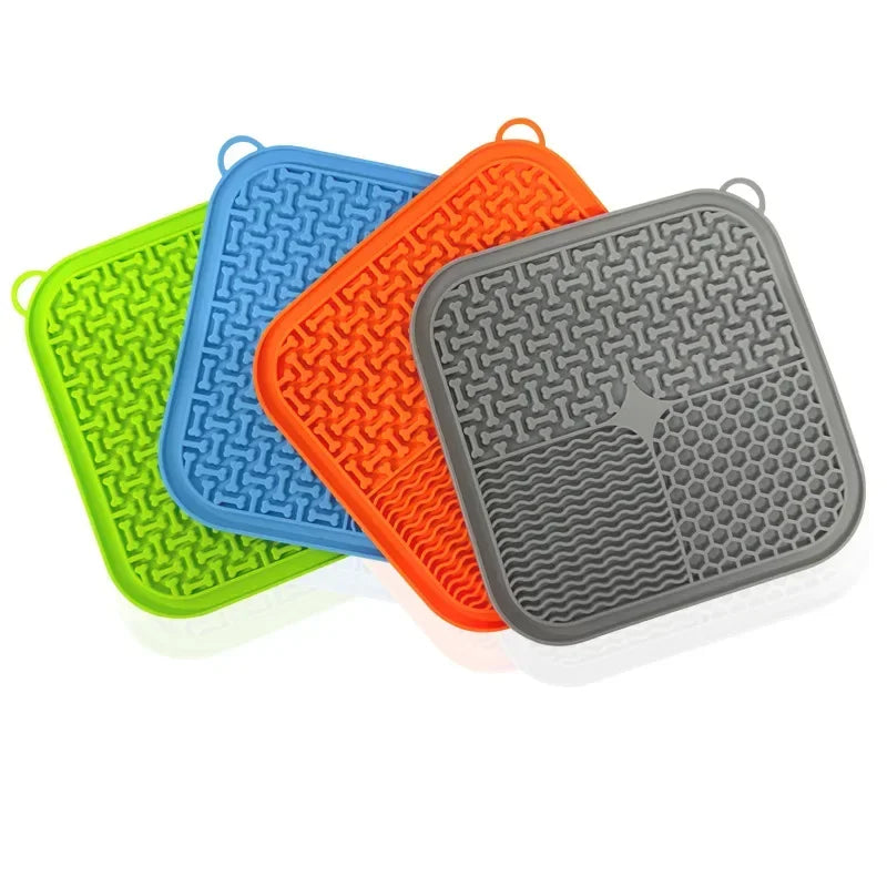 Tapis Léchant Anti-Stress pour Chien et Chat - Ventouses