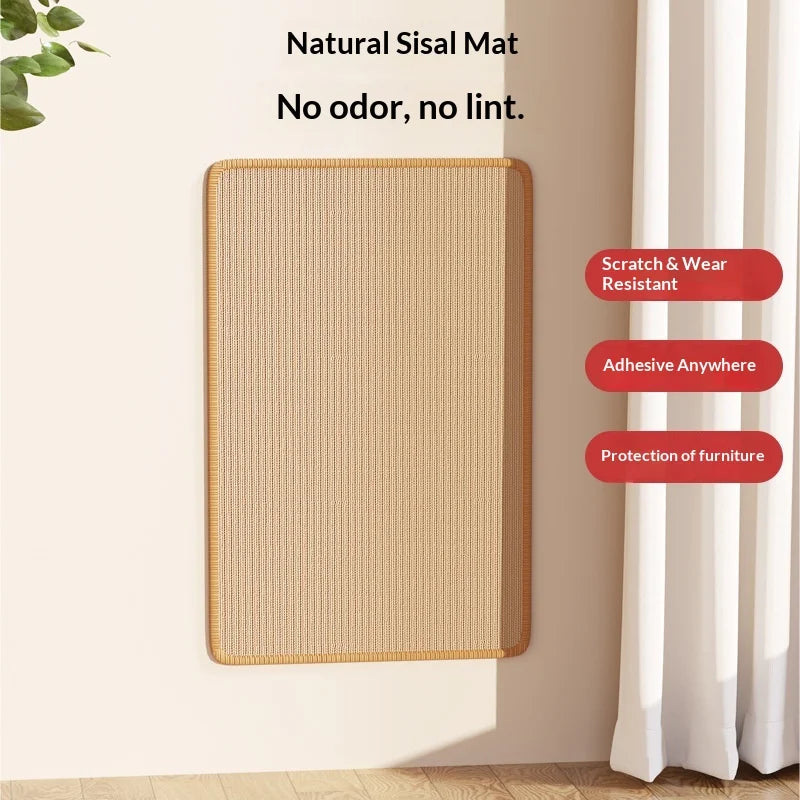 Griffoir Mural pour Chat - Sisal Anti-Griffures