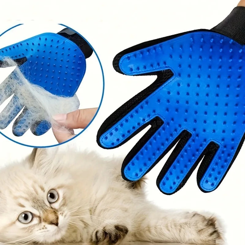 Gants de Toilettage Anti-Poils pour Chien et Chat