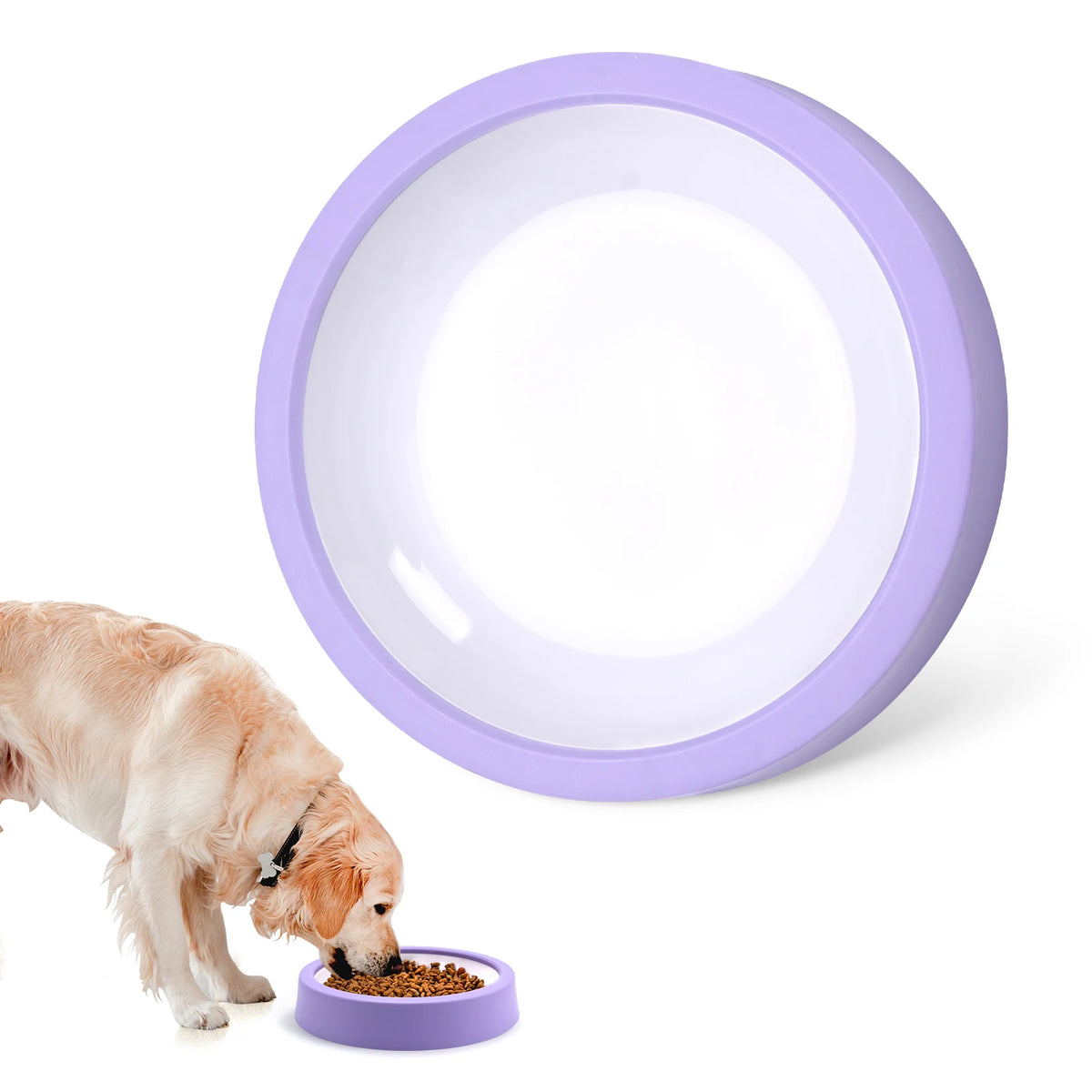 Gamelle Anti-Glouton pour Chien - Bol Ludique Anti-Ingestion Rapide