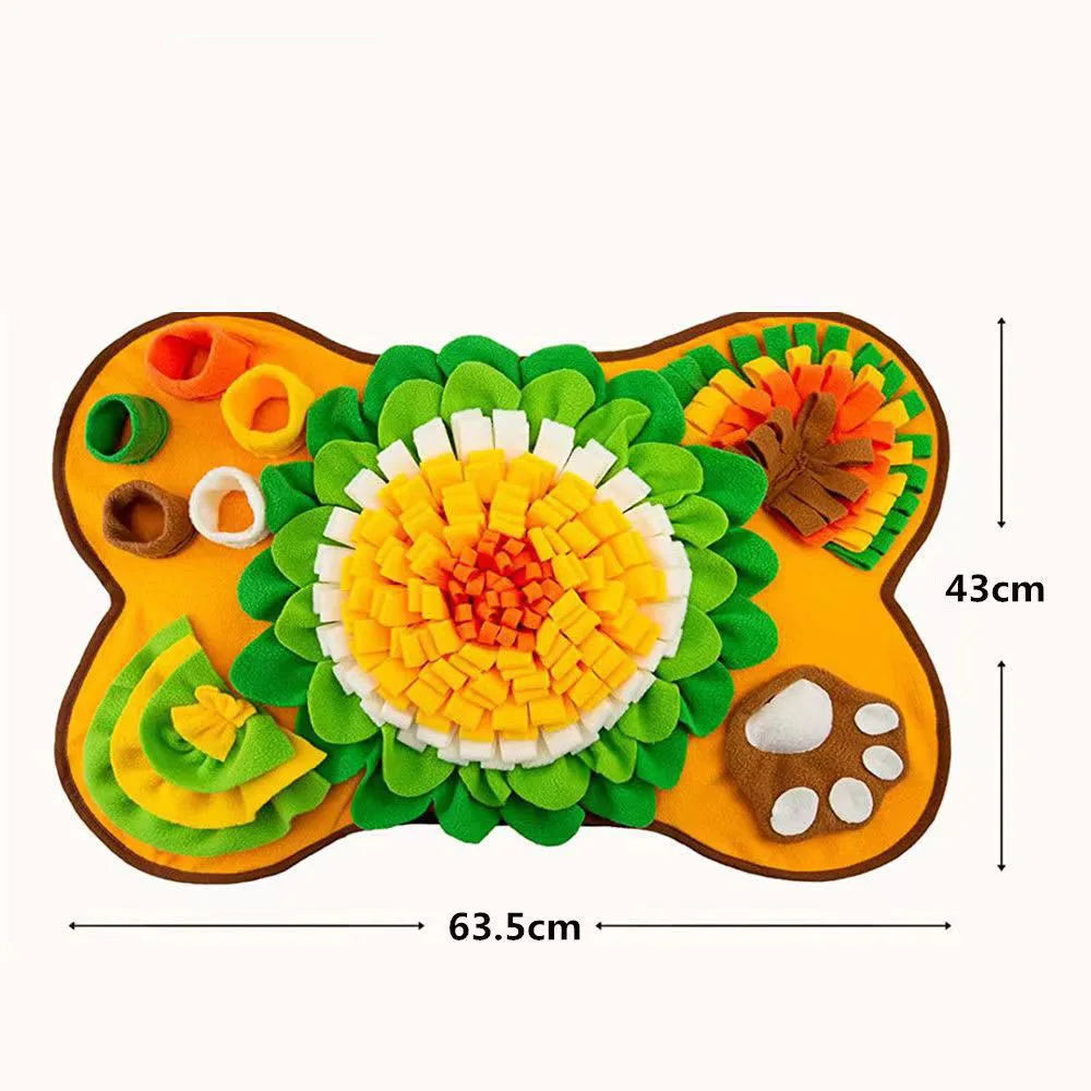 Tapis de Fouille pour Chien - Anti-Stress et Anti-Glouton