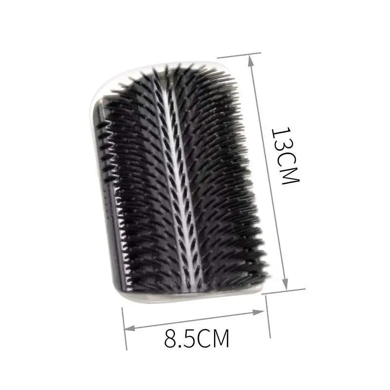 Brosse Anti-Poils Auto-Massante pour Chat - Coin Adhésif