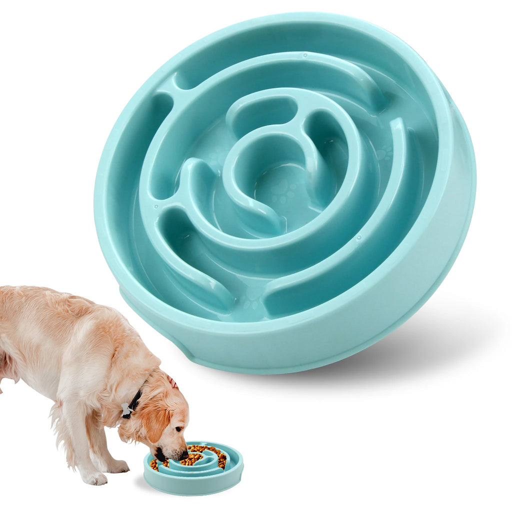 Gamelle Anti-Glouton pour Chien - Bol Ludique Anti-Ingestion Rapide