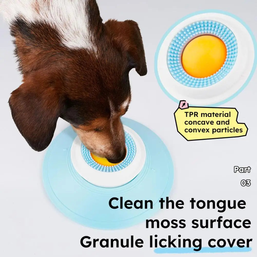 Gamelle Léchante Anti-Glouton pour Chien et Chat