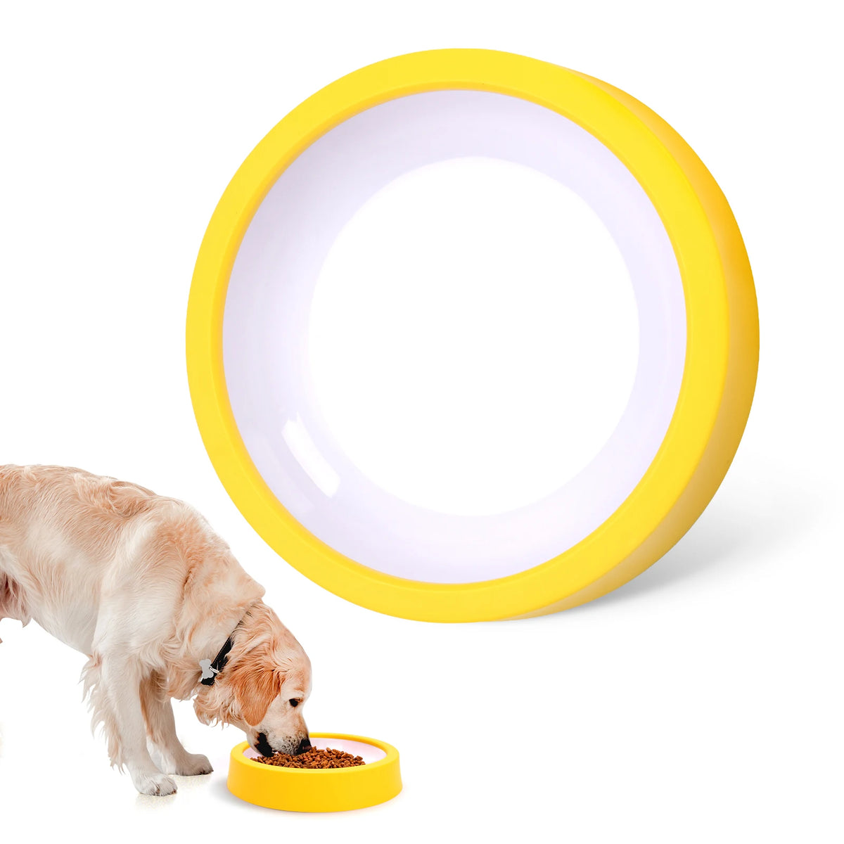 Gamelle Anti-Glouton pour Chien - Bol Ludique Anti-Ingestion Rapide