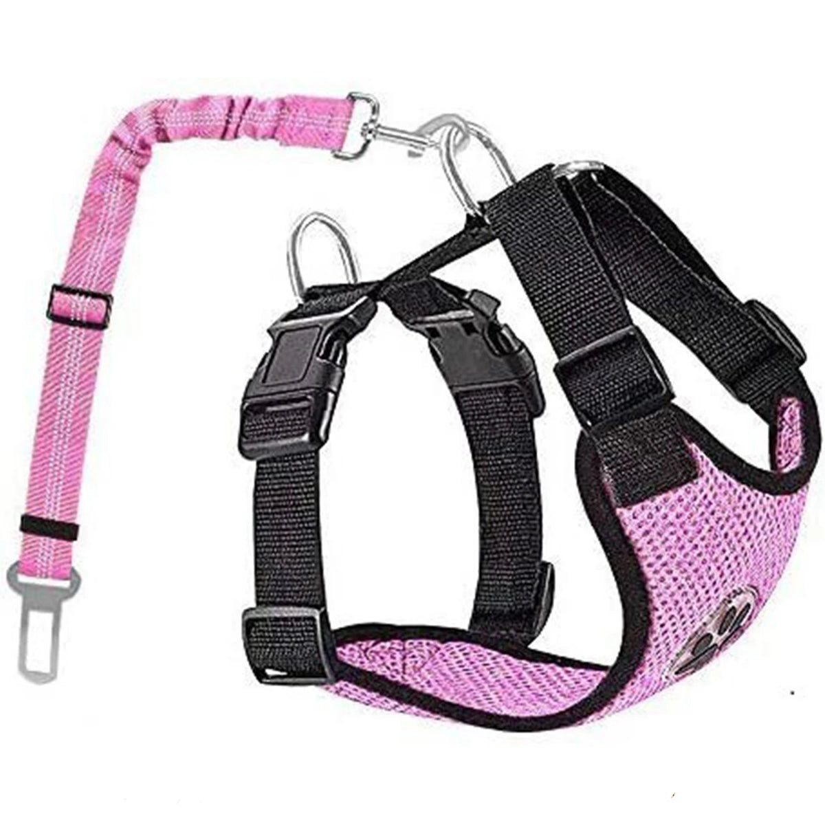 Harnais et Ceinture de Sécurité Voiture pour Chien
